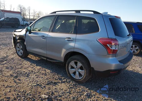 2016 Subaru Forester 2.5I Premium from USA, damaged, VIN JF2SJADCXGH501135